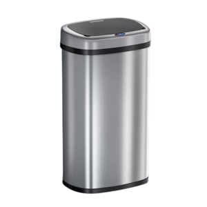 Coș de gunoi cu senzor DEUS, 58 litri, inox