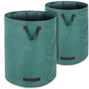 Sac pentru deșeuri de grădină GARDEN, set 2 piese, 67x77cm, verde  