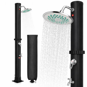 Duș solar KARIBIK, 35 l, negru