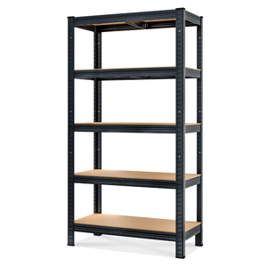Raft cu capacitate mare HEAVY, max. 875kg, 90x40x180cm, negru