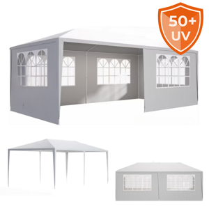 Cort de petrecere NEAPOL, 3x6m, alb