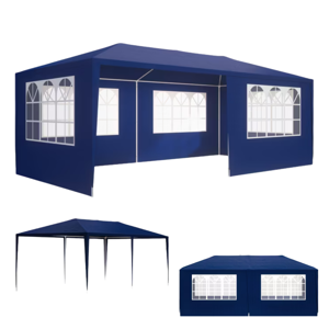 Cort de petrecere NEAPOL, 3x6m, albastru