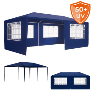 Cort de petrecere NEAPOL, 3x6m, albastru
