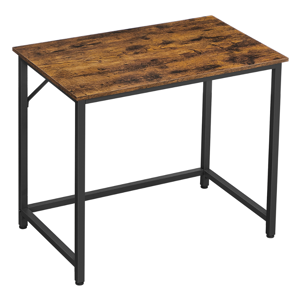 Birou URBAN în stil industrial, 80x50x75 cm, maro/negru