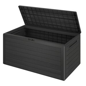 Cutie de depozitare WOODEBOX, 280L, 120x46x57cm, antracit  