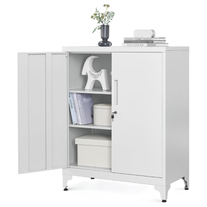 Dulap metalic multifuncțional RAVEN, 40x80x90 cm, gri