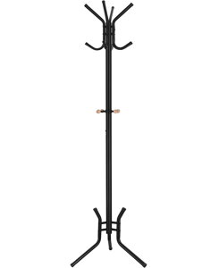 Cuier vertical SAMUEL 49x176cm, negru
