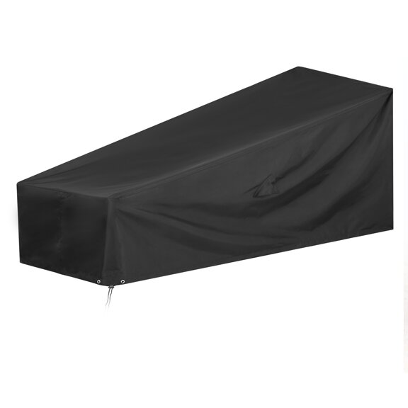 Husă de protecție pentru şezlong de saună, antracit, 160/155x60x75/39 cm