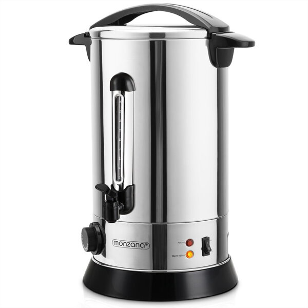 Încălzitor pentru vin/ceai COZY, 20l, argintiu  