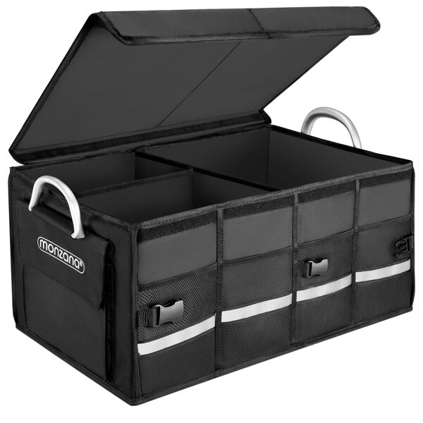 Organizator pentru portbagaj auto 63 L negru 60x35x30 cm