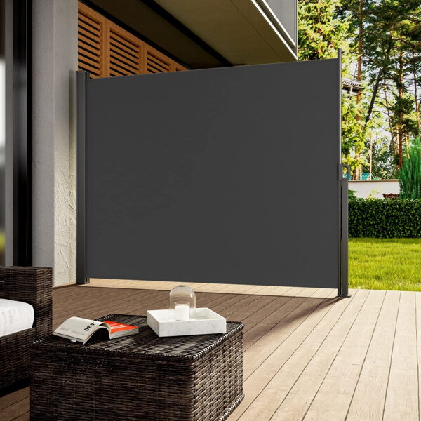 Marchiză laterală NOSARA pentru terasă, 180x300cm, antracit  