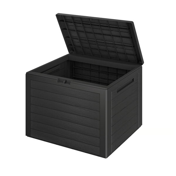 Cutie de depozitare WOODEBOX, 190L, 78x44x55cm, antracit