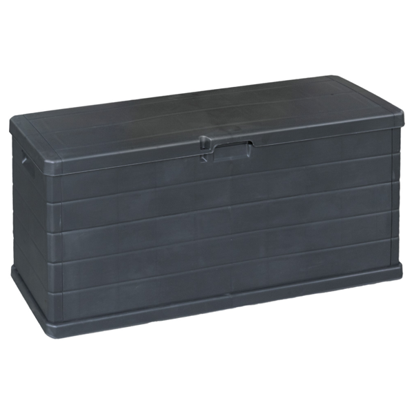Cutie de depozitare OMEGA, 210L, 117x38x56cm, antracit